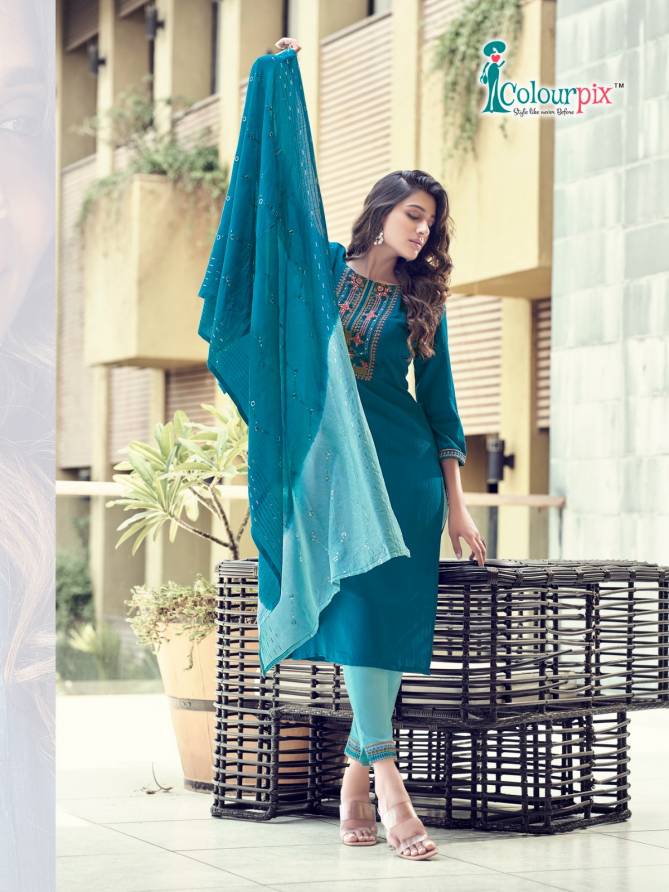 Saheli Vol 1 By Colours Pix Designer Readymade Suits Catalog